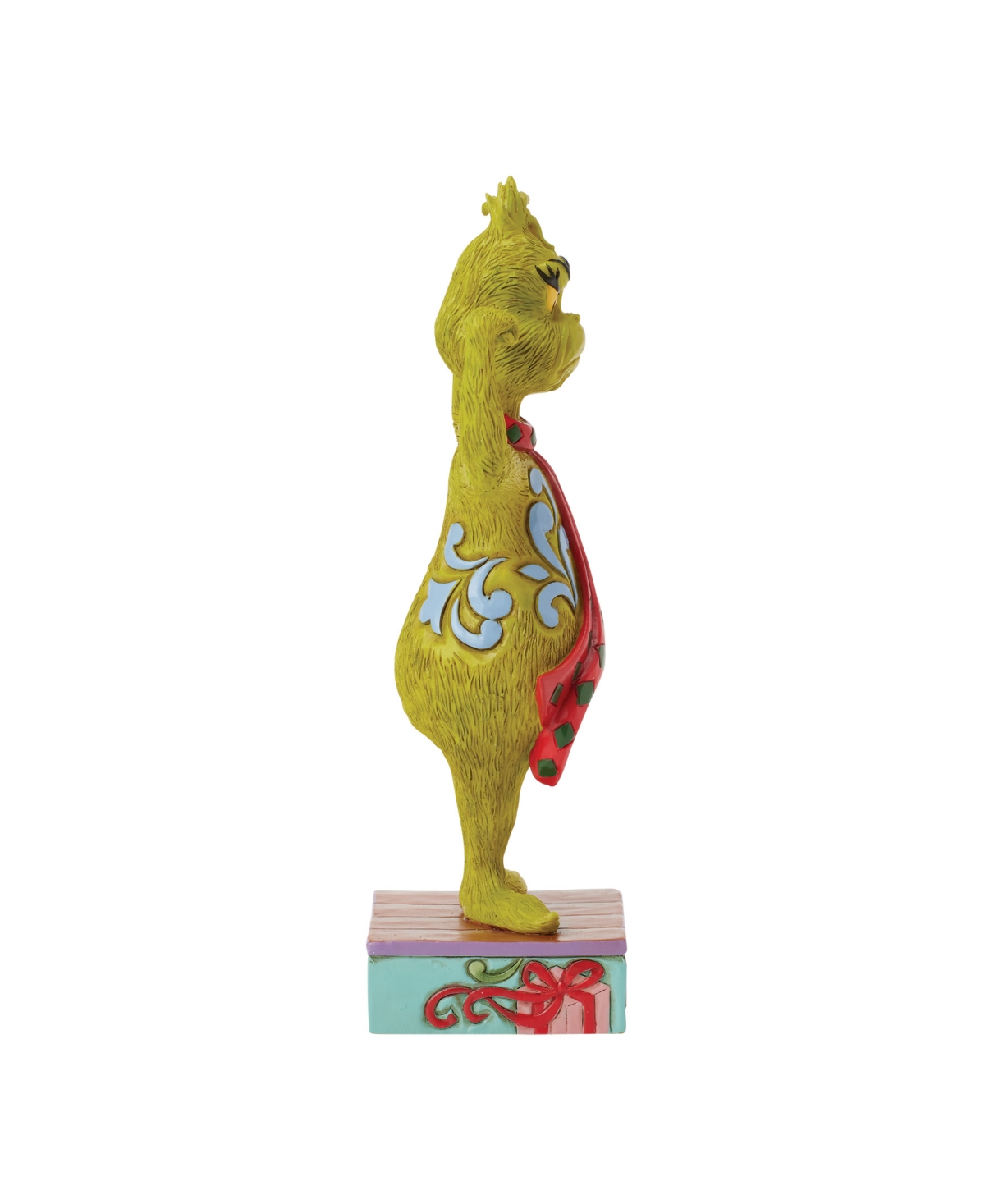 Jim Shore Grinch Plugging His Ears Figurine In Multi