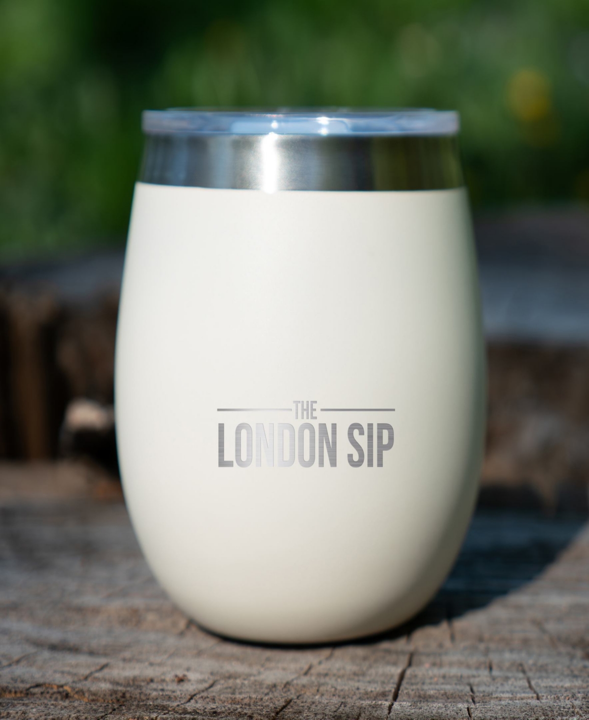 London Sip Stainless Steel 8 Oz. Yerba Mate Cup Set In White