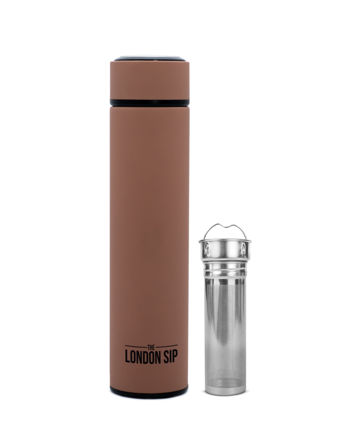 London Sip Stainless Steel 16 Oz. Tea Infuser In Brown