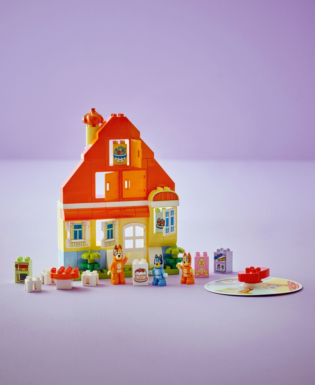 Lego Duplo Bluey's Family House With Memory Game 10459, 83 Pieces In Multi