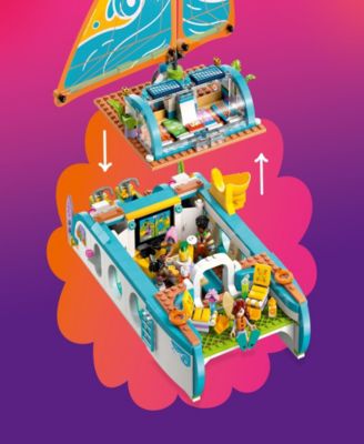 Friends Travel Boat Adventure 42664 Toy Building Set, 685 Pieces