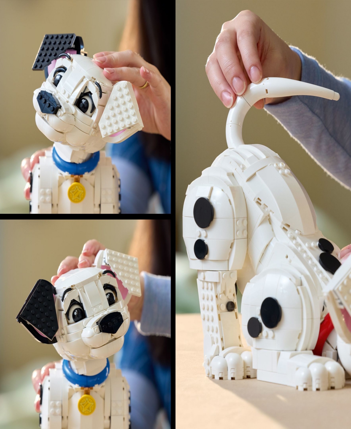 Lego Disney Classic 101 Dalmatians Puppy 43269 Toy Building Set, 1722 Pieces In Multi