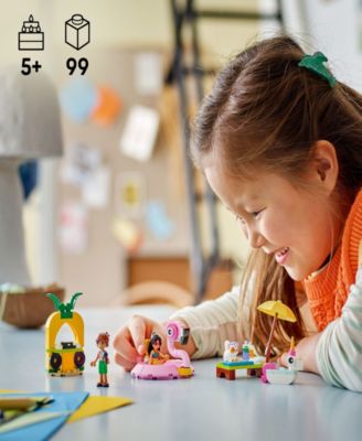 Friends Unicorn Flamingo Pool Party 42658 Toy Building Set, 99 Pieces