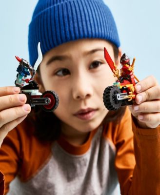 Ninjago Kai's Motorcycle Speed Race 71838 Toy Building Set, 79 Pieces