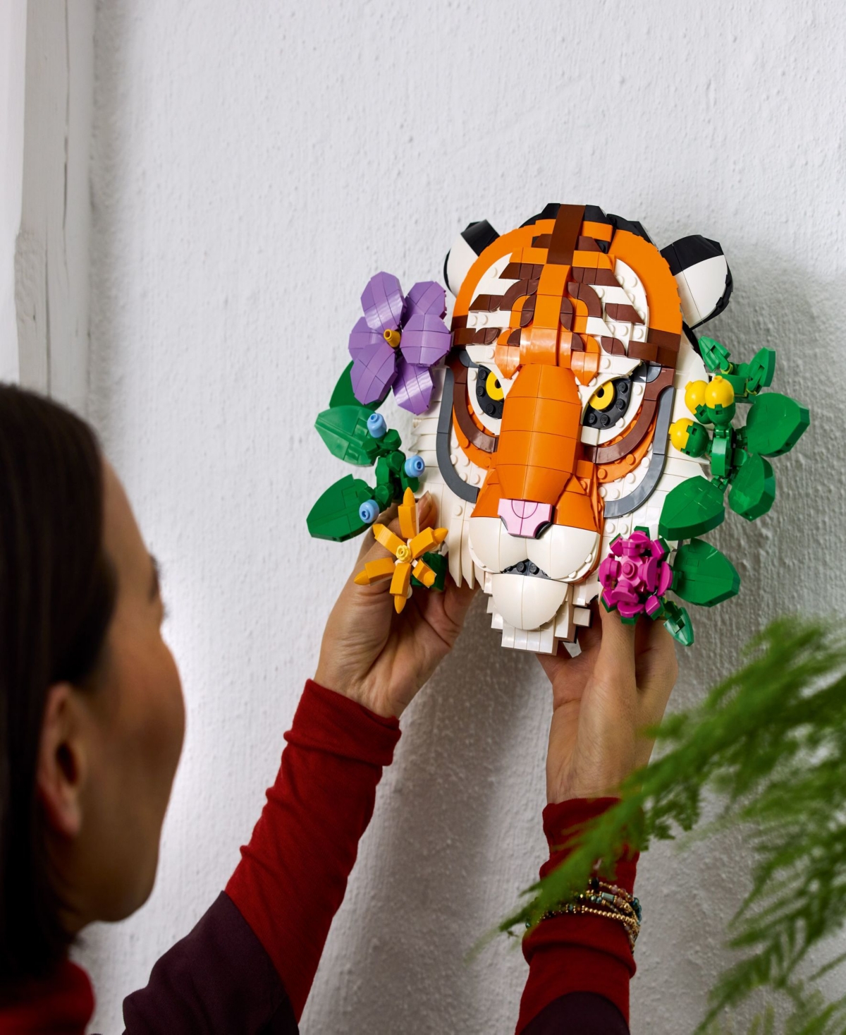 Lego Art The Fauna Collection Tiger 31217 Toy Building Set, 744 Pieces In Multi