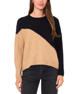 Women's Vertical Colorblock Sweater