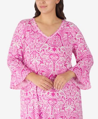 Plus Size Below Elbow Midi Lounger