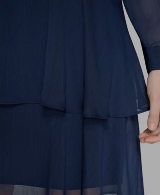 Women's Layered Ruffle Dress