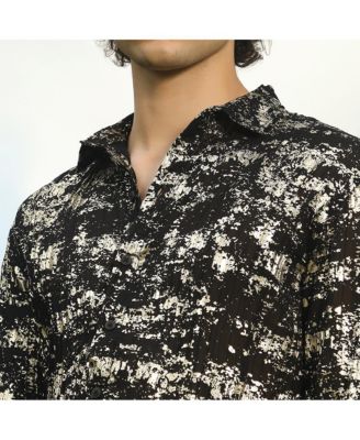 Textured Foil Shirt