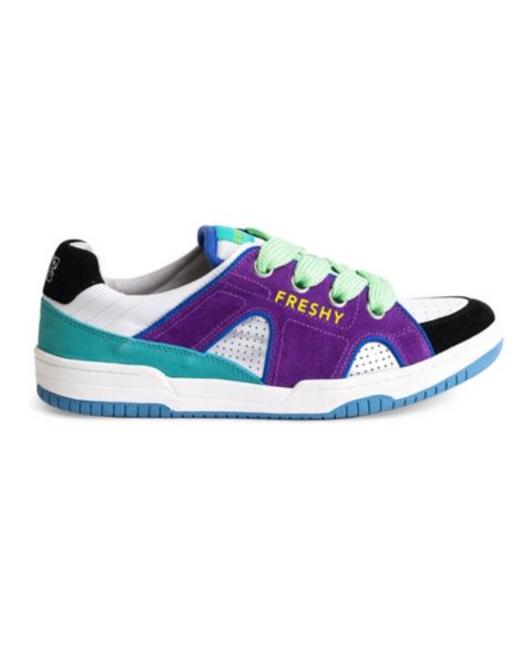 Мужские кроссовки FRESHY Steezy Brites, цвет: Фиолетовый / Серебряный