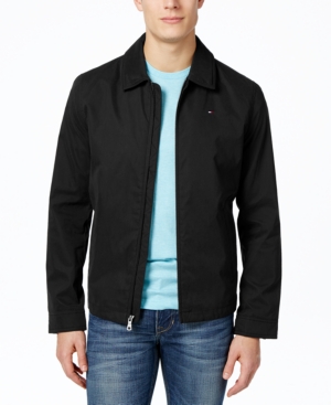 TOMMY HILFIGER MEN'S LIGHTWEIGHT FULL ZIP-FRONT JACKET