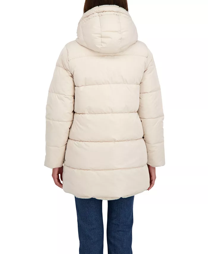 Women's 3/4 Reversible Puffer Jacket - thumbnail 2