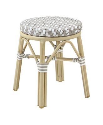 Pagler Aluminum 3pc Wicker Patio Coffee Table and Stool Set