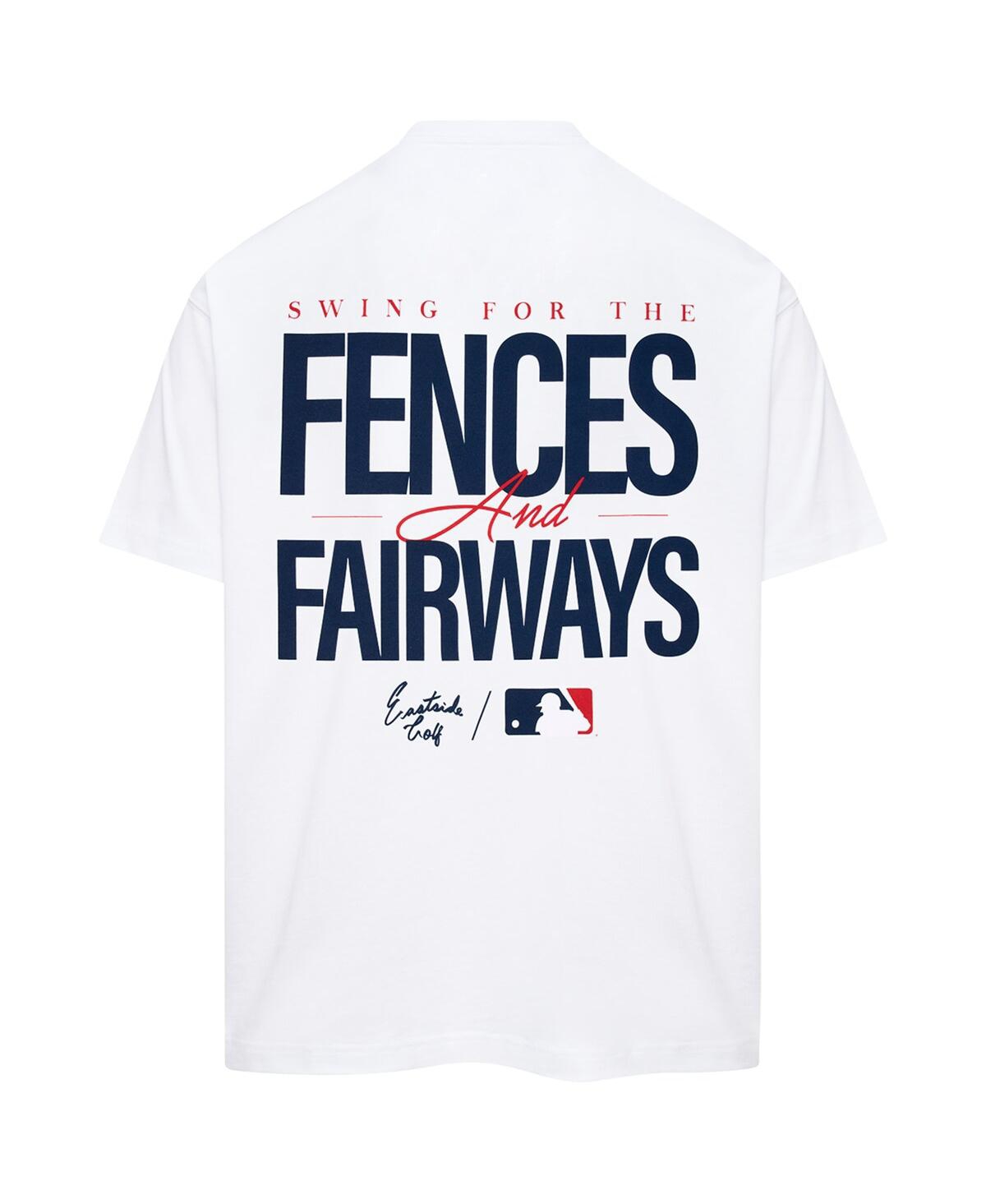 Eastside Golf Men's White Atlanta Braves 2025 Mlb All-star Game Fences Fairways T-shirt In White
