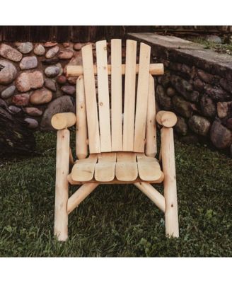 Cedar Log Lounge Chair