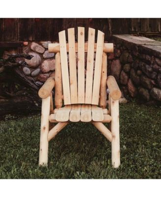 Cedar Log Dining Chair
