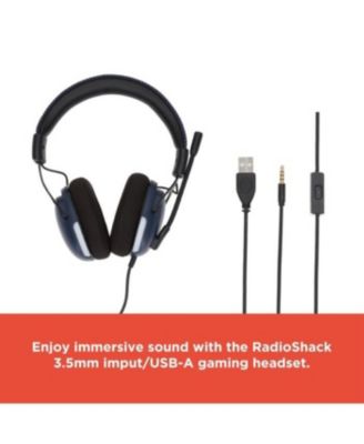 Gaming Headset with Microphone, 40mm Drivers, Wired (3.5 mm/USB-A), Loud 100 dB Sound, Plug & Play, Comfort Design 3304407