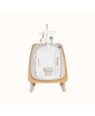 Tory 2-in-1 Rocker & Chair in Light Gray