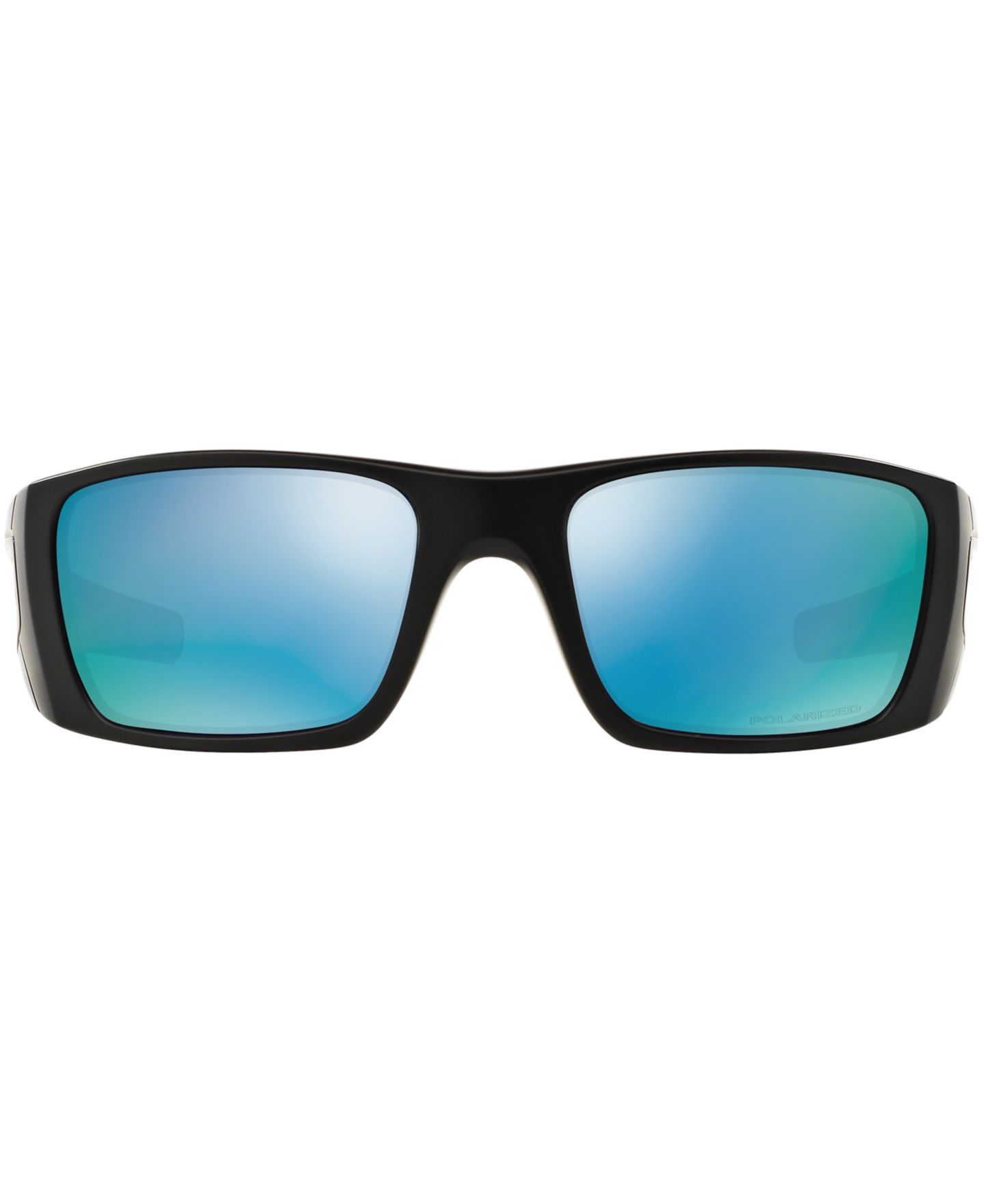 Мужские солнцезащитные очки Oakley Fuel Cell Prizm Deep H20 Polarized, OO9096, цвет: Чёрный синий / Синий — фото 2