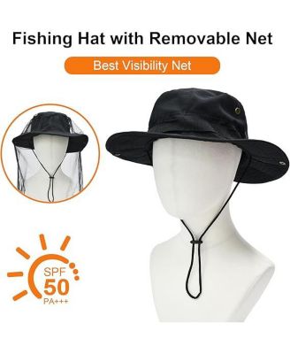 Foldable Boonie Hat UPF 50+ Sun Protection for Hiking Fishing Summer
