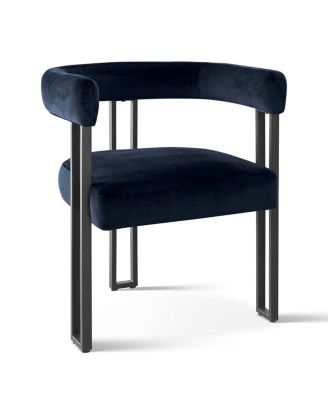 3-Piece 35 Inch Round Dining Table Set with 2 Velvet Chairs, Space-Saving Kitchen & Dining Room Furniture for Small Spaces