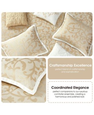Johnella Scroll 16-Pc. Comforter Set, Queen