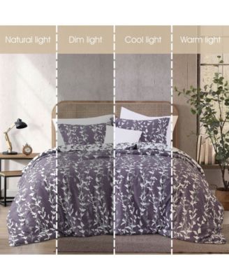 Millie Leaves 3-Pc. Comforter Set, Queen