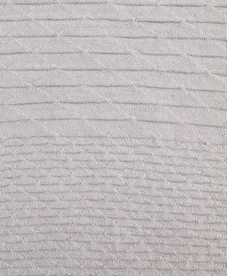 Men's Long Sleeve Textured Merino Crewneck Sweater