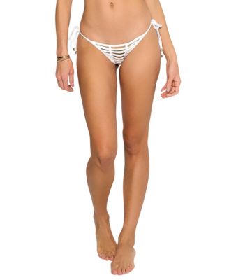 Women's Hard Summer Cutout Tie Side Bikini Bottom