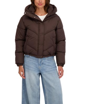 Juniors' Juniors' Short Hooded Puffer Jacket