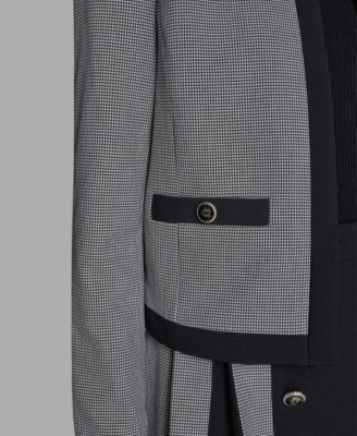 Women's Gingham Framed Jacket