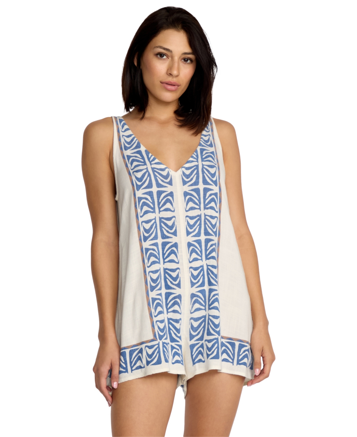 Volcom Women's Featured Artist Emma Rushton Romper In Multi