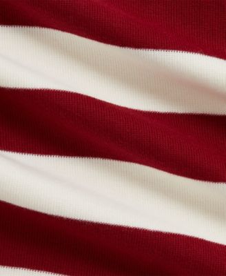 Baby Boys' Striped Estate-Rib Cotton Coverall