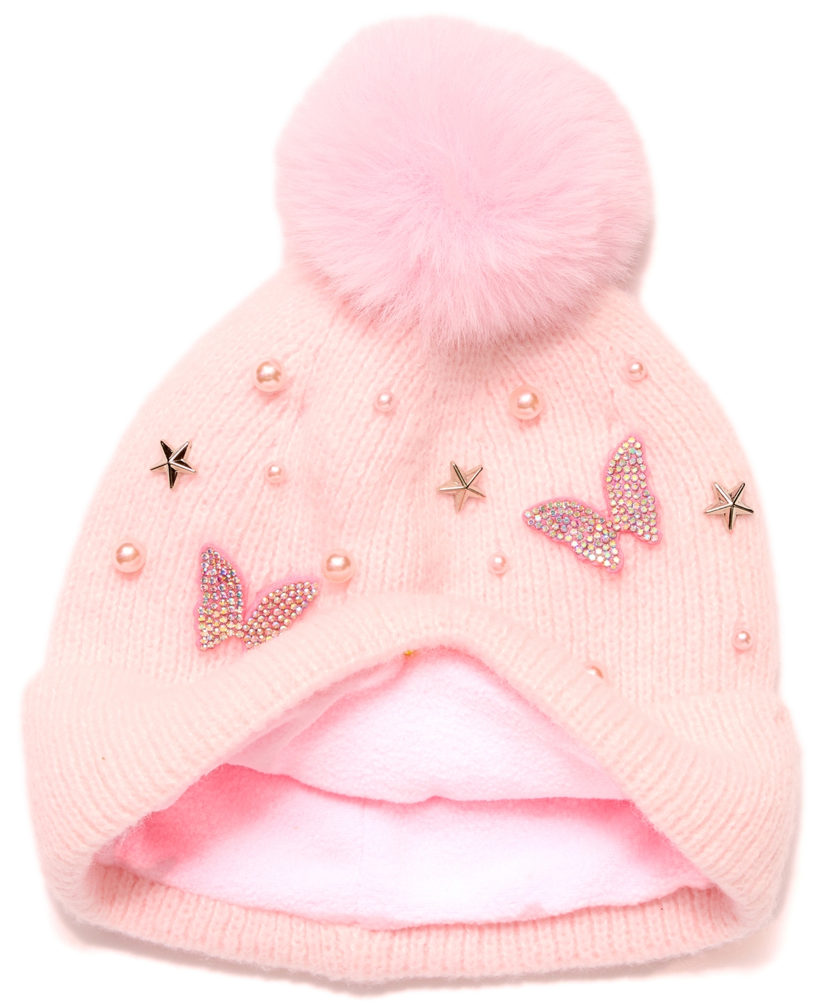 Inmocean Big Girls 3-piece Hat, Gloves, And Scarf Set In Pink