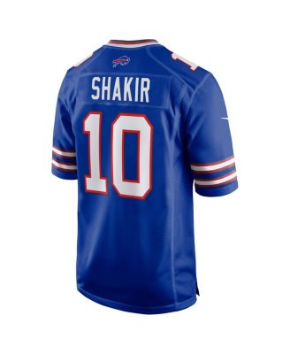 Men's Khalil Shakir Royal Buffalo Bills Game Jersey