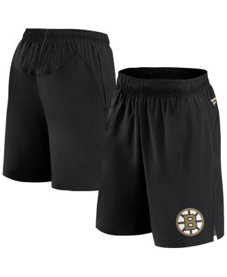 Fanatics - Men's Black Boston Bruins Tech Performance Shorts