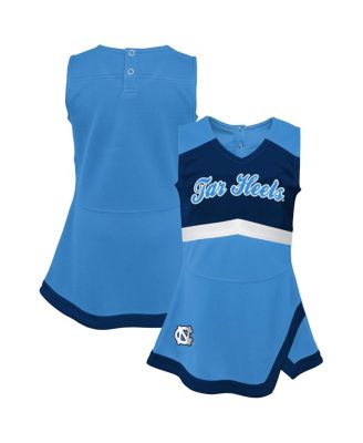 Outerstuff - Big Girls Carolina Blue North Carolina Tar Heels Cheer Captain Jumper Dress