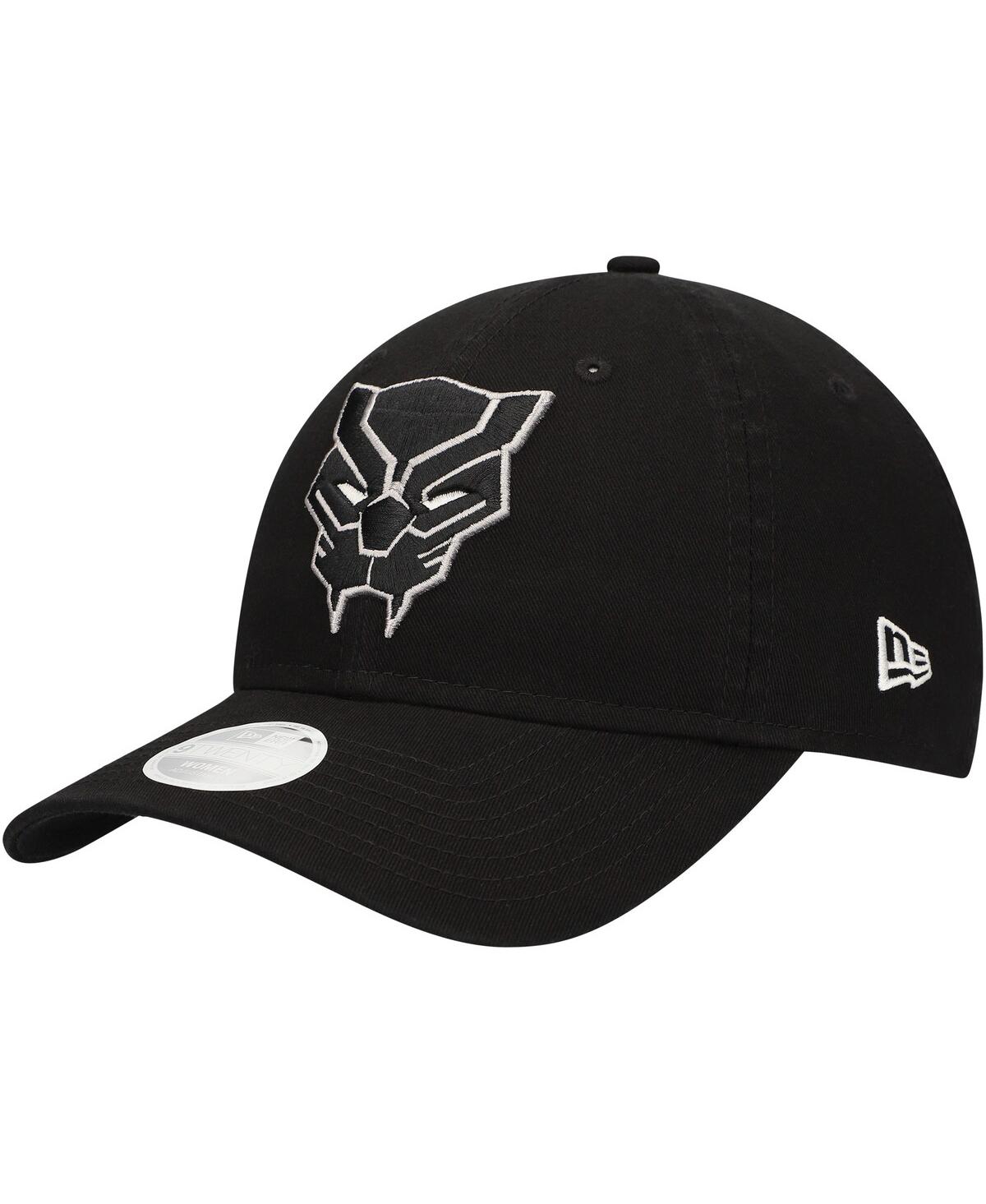 New Era Women's Black Panther 9twenty Adjustable Hat In Black