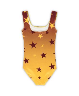 Big Boys and Girls Gold Minnesota Golden Gophers Dance Leotard