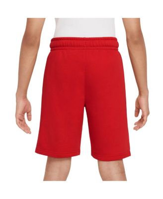 Big Boys and Girls Red Paris Saint-Germain Club Shorts
