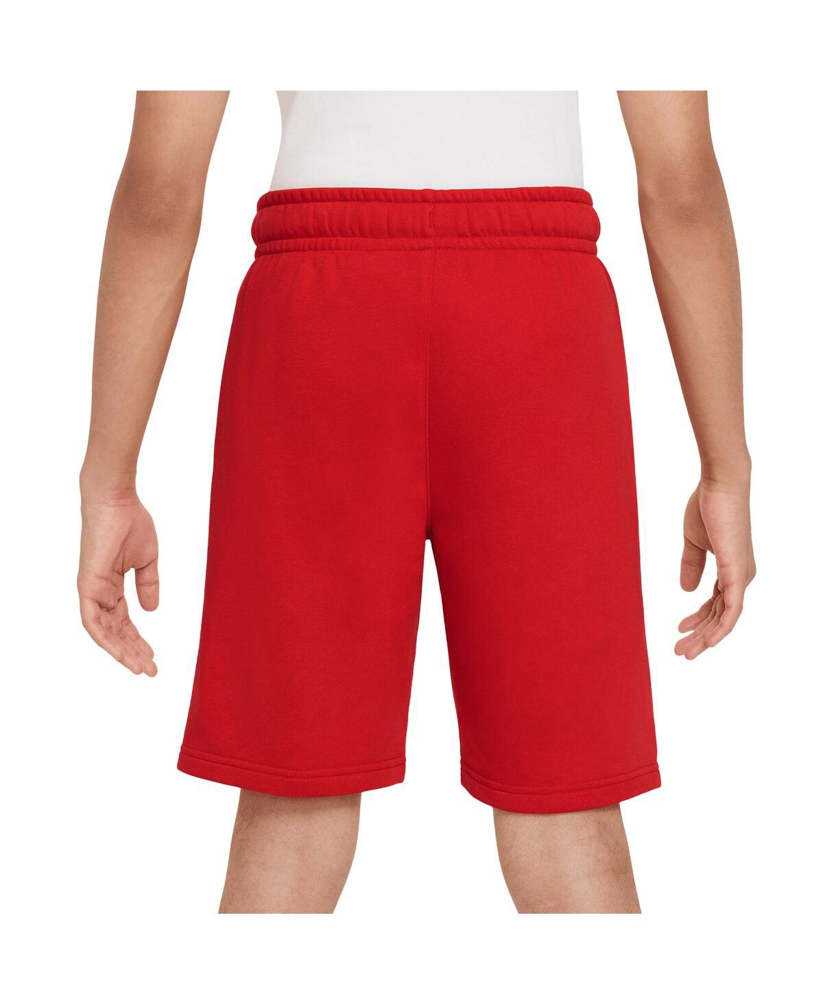Nike Big Boys And Girls Red Paris Saint-germain Club Shorts In Red