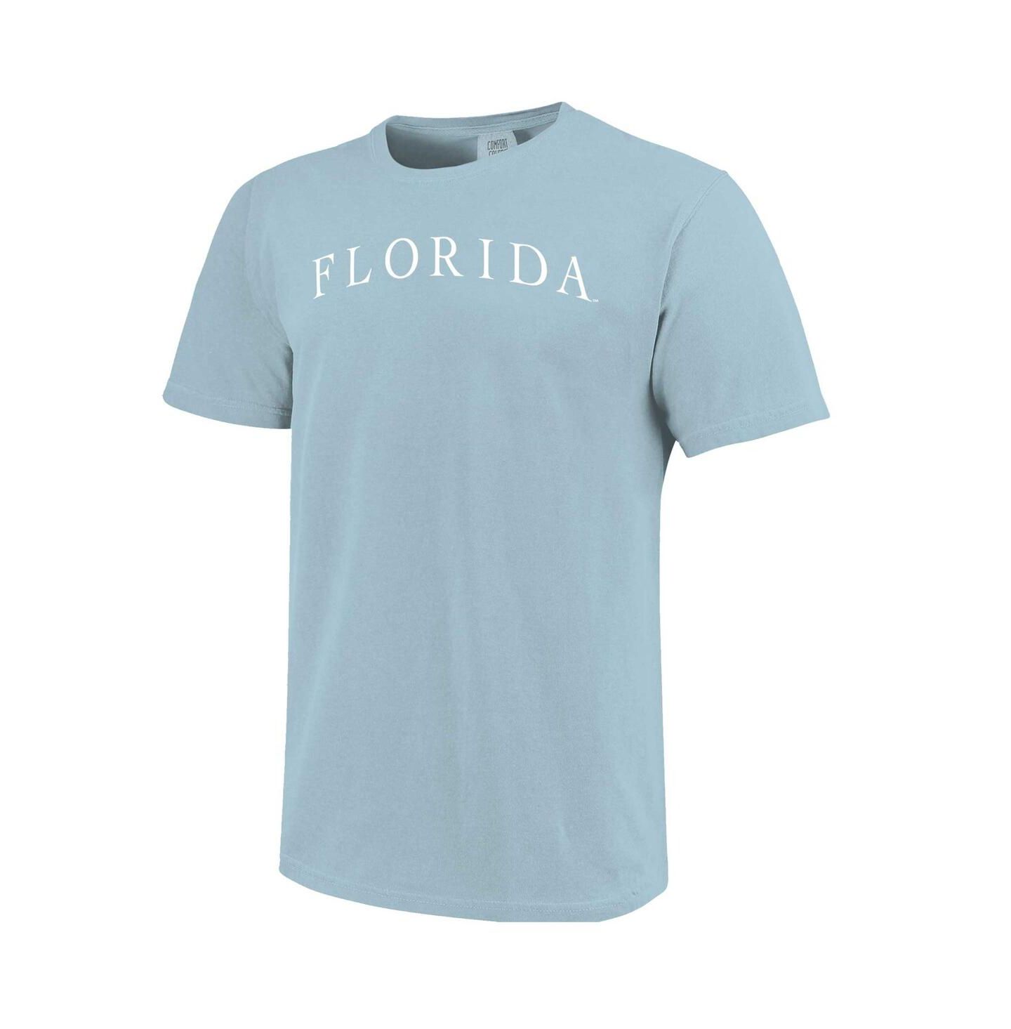 Футболка Image One Light Blue Florida Gators Comfort Colors Fashion Color Arch — фото 3