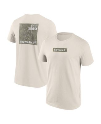 Fanatics - Men's Cream Formula 1 T-shirt