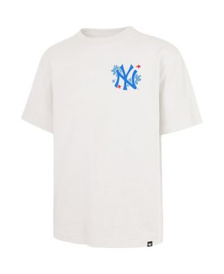 Men's Cream New York Yankees Flora Foundation T-Shirt