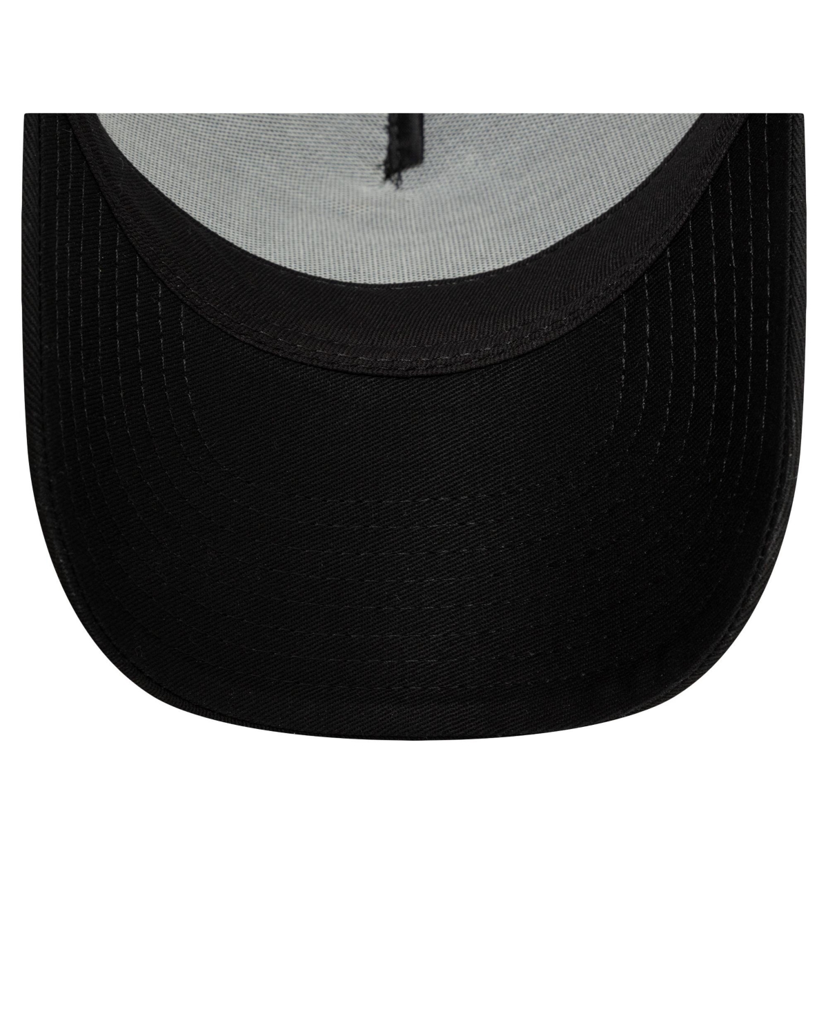 New Era Big Boys And Girls Black Newcastle United Core Trucker Adjustable Hat In Black