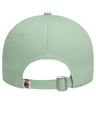 Women's Light Green AC Milan Script 9FORTY Adjustable Hat