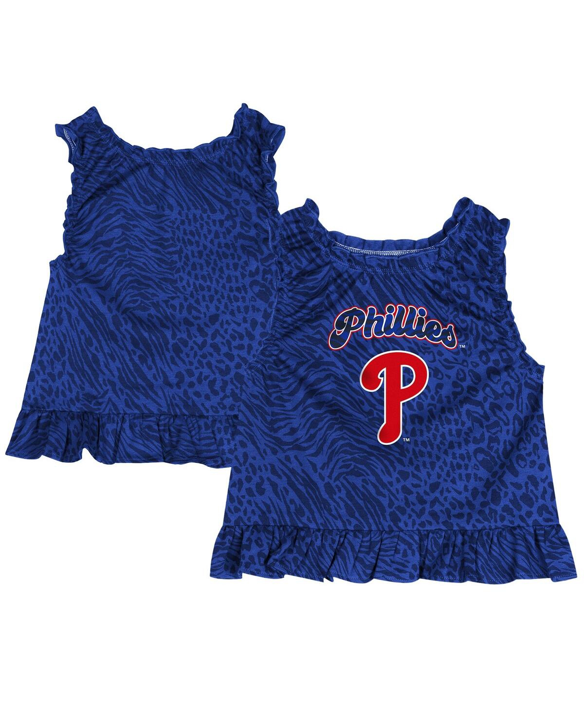 Outerstuff Toddler Royal Philadelphia Phillies Playground Dress In Blue