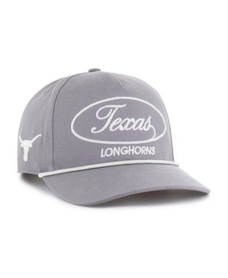 '47 Brand - Men's Gray Texas Longhorns Contemporary Basics Foundational Rope Hitch Adjustable Hat