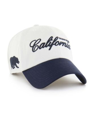 '47 Brand - Men's White Cal Bears Contemporary Basics Foundation Clean Up Adjustable Hat