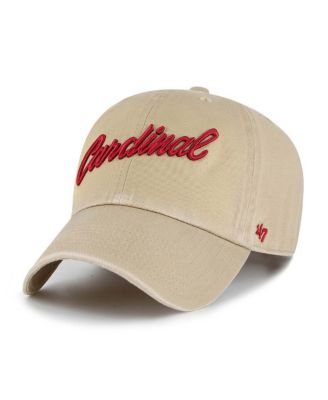 '47 Brand - Men's Khaki Stanford Cardinal Clean Up Adjustable Hat